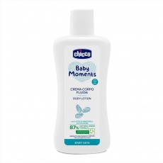 CHICCO Mléko tělové Baby Moments 87 % přírodních složek 200 ml