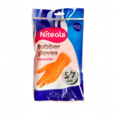 NITEOLA Rukavice gumové - latexové S NITEOLA Rukavice gumové - latexové S