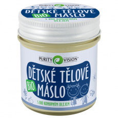 PURITY VISION BIO Máslo dětské tělové 120 ml PURITY VISION BIO Máslo dětské tělové 120 ml