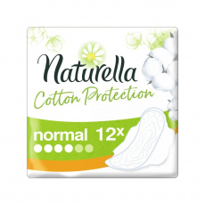 NATURELLA Cotton Protection Ultra Normal hygienické vložky s křidélky 12 ks NATURELLA Cotton Protection Ultra Normal hygienické vložky s křidélky 12 ks