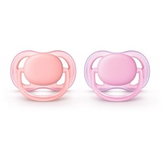 Philips AVENT Šidítko Ultra air 0-6m dívka, 2 ks Philips AVENT Šidítko Ultra air 0-6m dívka, 2 ks