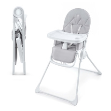 KINDERKRAFT Židlička jídelní Binci Light Grey KINDERKRAFT Židlička jídelní Binci Light Grey