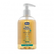 CHICCO Mýdlo na ruce tekuté se zeleným čajem Baby Moments 96 % přírodních složek 250 ml CHICCO Mýdlo na ruce tekuté se zeleným čajem Baby Moments 96 % přírodních složek 250 ml