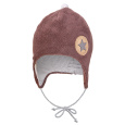 Little Angel-Čepice MAZLÍK BAMBUS Outlast® - hnědá Velikost čepic: 3 | 42-44 cm