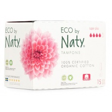 NATY NATURE Tampóny Super Plus 15 ks NATY NATURE Tampóny Super Plus 15 ks