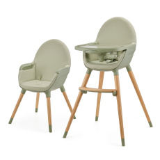 KINDERKRAFT Židlička jídelní FINI2 Green KINDERKRAFT Židlička jídelní FINI2 Green