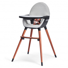 KINDERKRAFT Židlička jídelní FINIX Grey KINDERKRAFT Židlička jídelní FINIX Grey