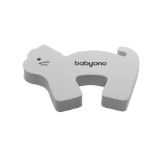 BABYONO Zábrana dveří šedá kočka BABYONO Zábrana dveří šedá kočka