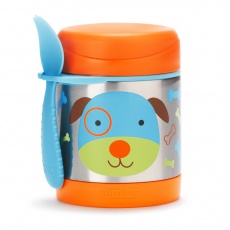 SKIPHOP Zoo Termoska na jídlo se lžičko/vidličkou Pejsek 325ml, 12m+ SKIPHOP Zoo Termoska na jídlo se lžičko/vidličkou Pejsek 325ml, 12m+