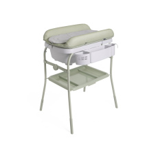 CHICCO Stolek přebalovací s vaničkou Cuddle & Bubble - Oasis 0m+, do 11kg