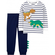 CARTER'S Set 2dílný mikina, tepláky Stripe Dino chlapec NB /vel.56 CARTER'S Set 2dílný mikina, tepláky Stripe Dino chlapec NB /vel.56