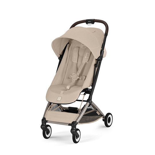 CYBEX Golfový kočárek Orfeo Almond Beige (Taupe Frame) Gold