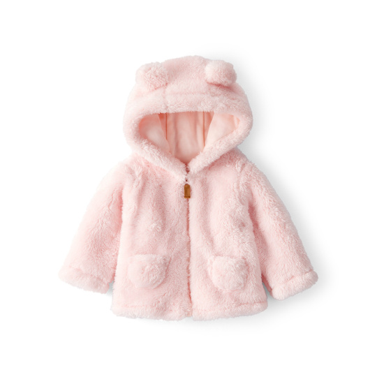 CARTER'S Bunda Sherpa na zip pink dívka 3m/vel.62