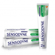 SENSODYNE Fluoride zubní pasta 2x75 ml SENSODYNE Fluoride zubní pasta 2x75 ml