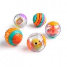 BRIGHT STARTS Hračka Shake & Spin Activity Balls™, 3m+ BRIGHT STARTS Hračka Shake & Spin Activity Balls™, 3m+