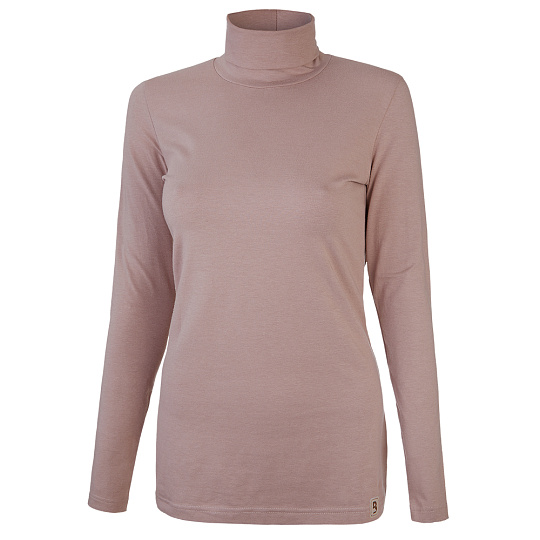 Little Angel-Tričko dámské rolák DR tenké Outlast® - oříšková Velikost oblečení: XXL