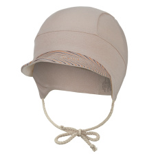 Little Angel-Kšiltovka tenká zavazovací Outlast® - sv.hnědá Velikost: 2 | 39-41 cm Little Angel-Kšiltovka tenká zavazovací Outlast® - sv.hnědá Velikost: 2 | 39-41 cm