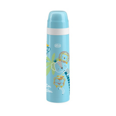 CHICCO Termoska modrá s obrázky 500 ml CHICCO Termoska modrá s obrázky 500 ml