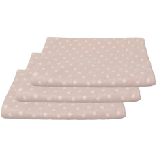 KAARSGAREN-3 ks Přebalovací podložka Tencel béžové puntíky 48 x 80 cm KAARSGAREN-3 ks Přebalovací podložka Tencel béžové puntíky 48 x 80 cm