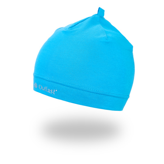 Little Angel-Čepice tenká Outlast® - azurová Velikost čepic: 3 | 42-44 cm
