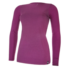 Little Angel-Tričko dámské DR tenké Outlast® - švestková Velikost oblečení: M Little Angel-Tričko dámské DR tenké Outlast® - švestková Velikost oblečení: M