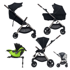 ANEX Kočárek kombinovaný IQ Smoky premium + KIDDY Evoluna i-size 2 + základna ANEX Kočárek kombinovaný IQ Smoky premium + KIDDY Evoluna i-size 2 + základna