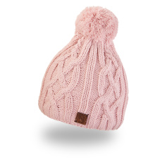 Little Angel-Čepice pletená copánek Outlast ® - sv.růžová Velikost čepic: 6 | 54-57 cm Little Angel-Čepice pletená copánek Outlast ® - sv.růžová Velikost čepic: 6 | 54-57 cm