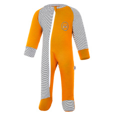 Little Angel-Overal smyk DR Outlast® - medová/pruh bíločerný Velikost oblečení: 80 Little Angel-Overal smyk DR Outlast® - medová/pruh bíločerný Velikost oblečení: 80