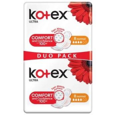 KOTEX Vložky Ultra Normal Duo Pak 16 ks KOTEX Vložky Ultra Normal Duo Pak 16 ks