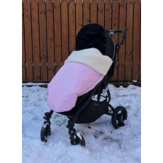 KAARSGAREN-Baby pink zimní deka merino nepadací KAARSGAREN-Baby pink zimní deka merino nepadací