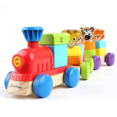 BABY EINSTEIN Hračka dřevěná Discovery Train HAPE 18m+ BABY EINSTEIN Hračka dřevěná Discovery Train HAPE 18m+