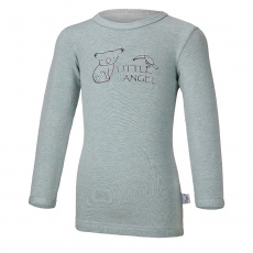 Little Angel-Tričko smyk KOALA Outlast® - lišejník melír Velikost: 86 Little Angel-Tričko smyk KOALA Outlast® - lišejník melír Velikost: 86