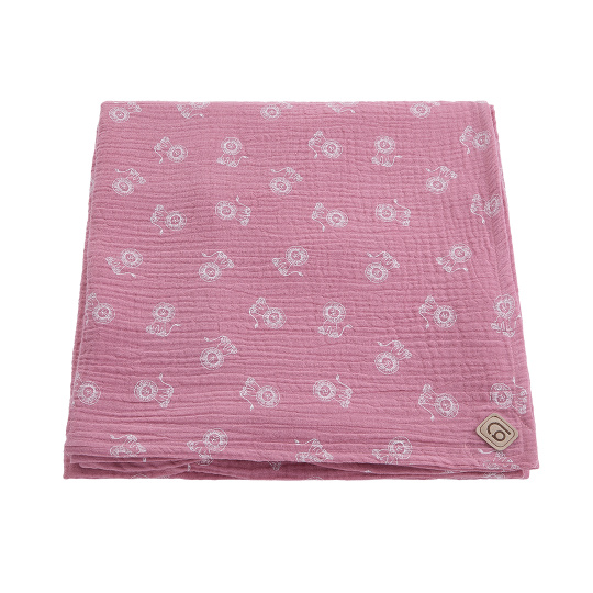 Little Angel-Deka osuška mušelín - sv.růžová