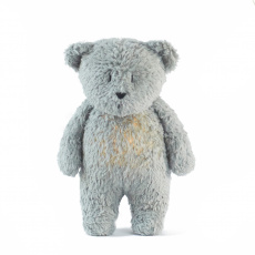 MOONIE Organic Humming Medvídek Světlo a Zvuk Mineral Grey MOONIE Organic Humming Medvídek Světlo a Zvuk Mineral Grey