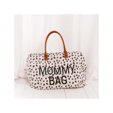 CHILDHOME Přebalovací taška Mommy Bag Canvas Leopard CHILDHOME Přebalovací taška Mommy Bag Canvas Leopard