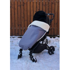 KAARSGAREN-Šedá zimní deka merino nepadací KAARSGAREN-Šedá zimní deka merino nepadací