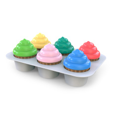 BRIGHT STARTS Hračka vkládačka Cupcakes, 3m+ BRIGHT STARTS Hračka vkládačka Cupcakes, 3m+
