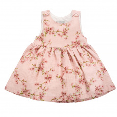 PINOKIO Šaty bez rukávů Summer Mood z organické bavlny pink vel. 104 PINOKIO Šaty bez rukávů Summer Mood z organické bavlny pink vel. 104