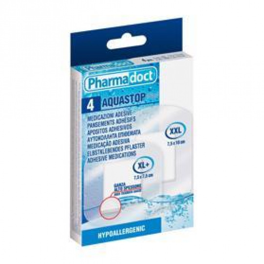 PHARMADOCT Náplast AquaStop 4 ks (velké)