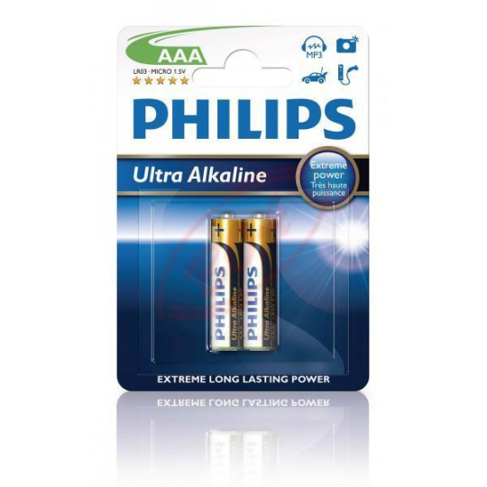BORGY Baterie Ultra Alkaline AAA - 2ks