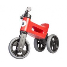 TEDDIES Odrážedlo FUNNY WHEELS NEW SPORT 2v1, nosnost 50 kg 18m+, červené TEDDIES Odrážedlo FUNNY WHEELS NEW SPORT 2v1, nosnost 50 kg 18m+, červené