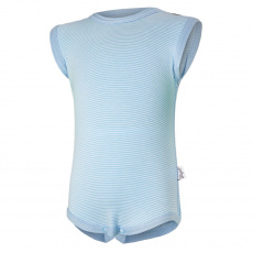 Little Angel-Body tílko tenké Outlast® - pruh sv.modrobílý Velikost: 62 Little Angel-Body tílko tenké Outlast® - pruh sv.modrobílý Velikost: 62