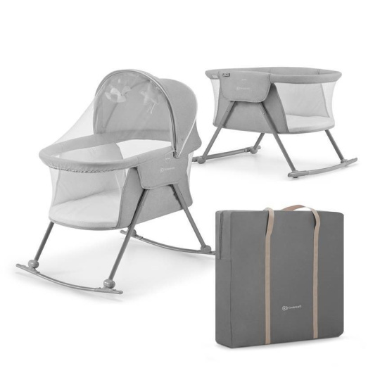 Kinderkraft Postýlka dětská 3v1 Lovi Gray Kinderkraft 2020