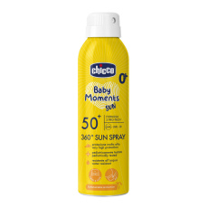 CHICCO Sprej dětský na opalování 360° SPF50+ 150ml CHICCO Sprej dětský na opalování 360° SPF50+ 150ml
