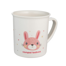 CANPOL BABIES Plastový hrníček CUTE ANIMALS - zajíc 170 ml CANPOL BABIES Plastový hrníček CUTE ANIMALS - zajíc 170 ml