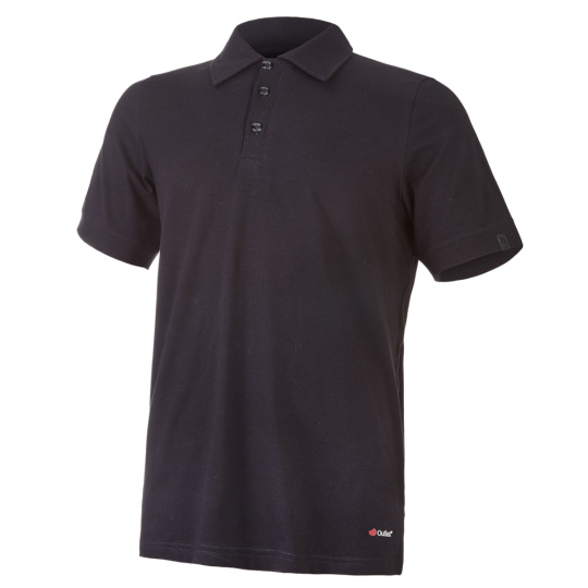 Little Angel-Polokošile pánská KR tenká Outlast® - černá Velikost oblečení: 4XL