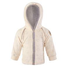 Little Angel-Kabátek NICKI Outlast® - smetanová-ovečky Velikost oblečení: 56