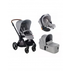 JANÉ Kočárek kombinovaný Muum + Micro + Koos i-size R1 Dim Grey JANÉ Kočárek kombinovaný Muum + Micro + Koos i-size R1 Dim Grey
