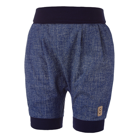 Little Angel-Šortky tenké harémky - denim vzor Velikost oblečení: 98