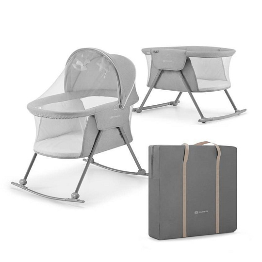 Kinderkraft Postýlka dětská 3v1 Lovi Gray Kinderkraft Postýlka dětská 3v1 Lovi Gray